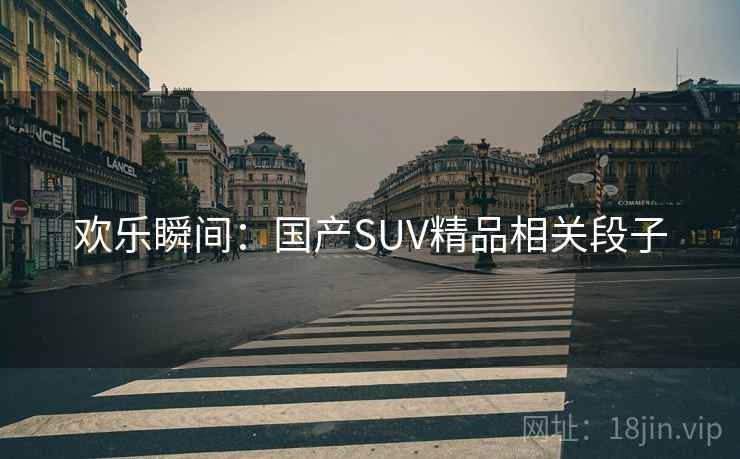 欢乐瞬间：国产SUV精品相关段子