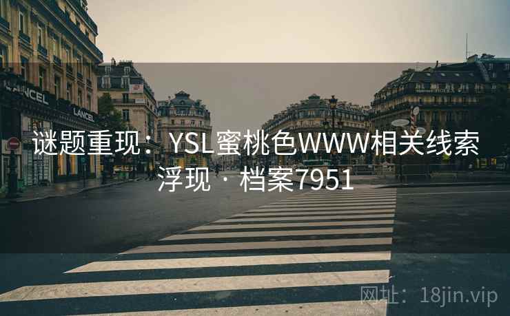 谜题重现：YSL蜜桃色WWW相关线索浮现 · 档案7951