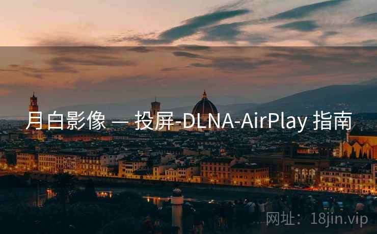 月白影像 — 投屏-DLNA-AirPlay 指南