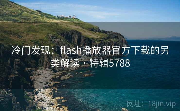 冷门发现：flash播放器官方下载的另类解读 · 特辑5788